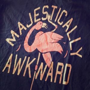 Majestically Awkward Flamingo T-shirt